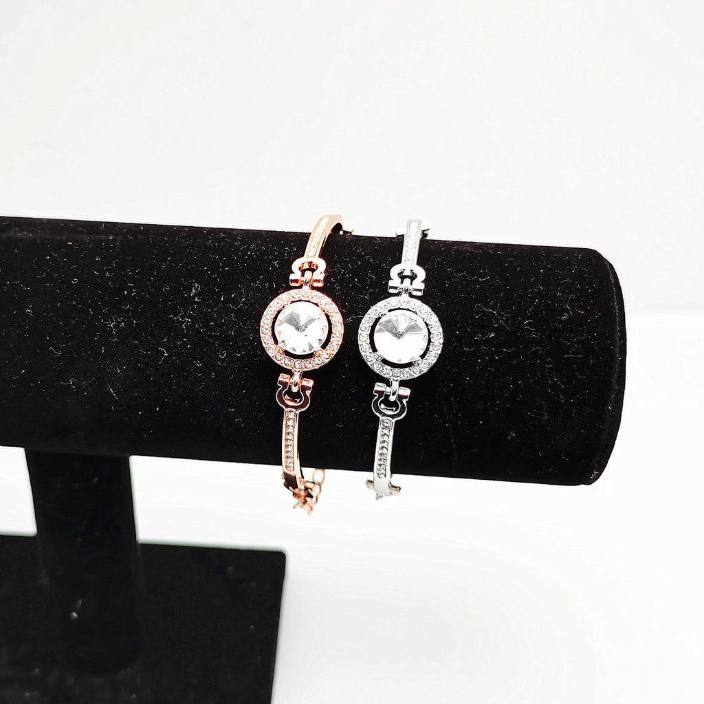 Fashionable and versatile temperament ins bracelet for women with simple sparkling diamonds (10 pieces)