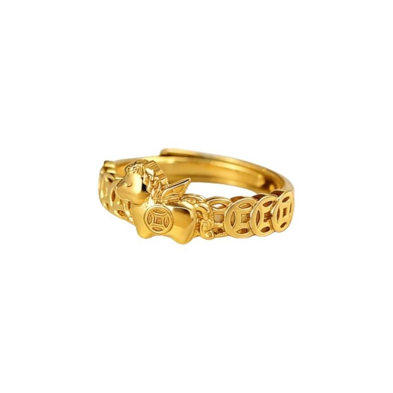 New Money Coin Ring for Men and Women (10 pieces)