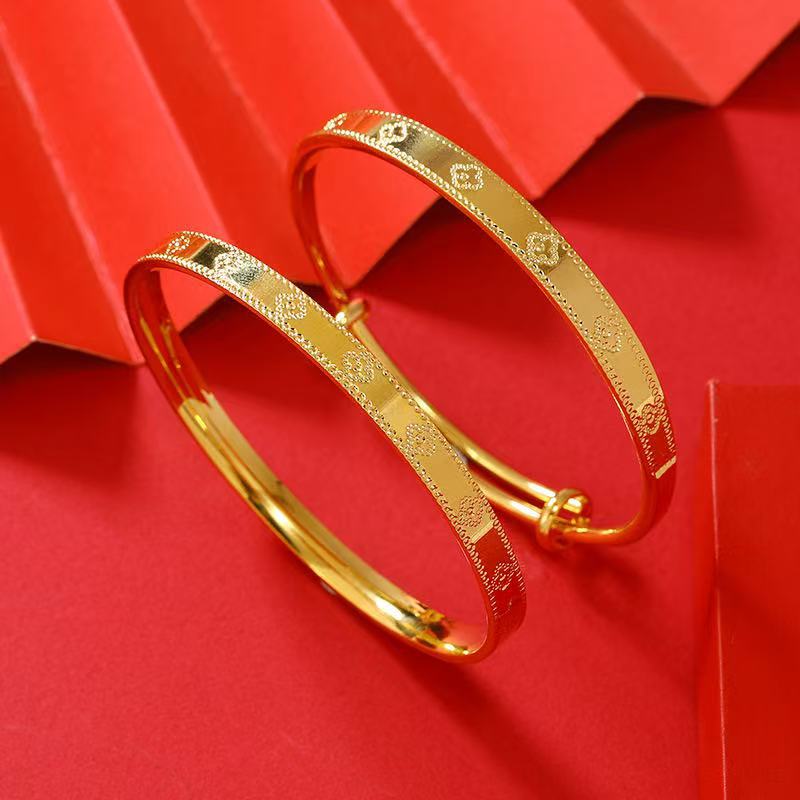 Shajin Lucky Clover Bracelet for Women Adjustable (10 pieces)