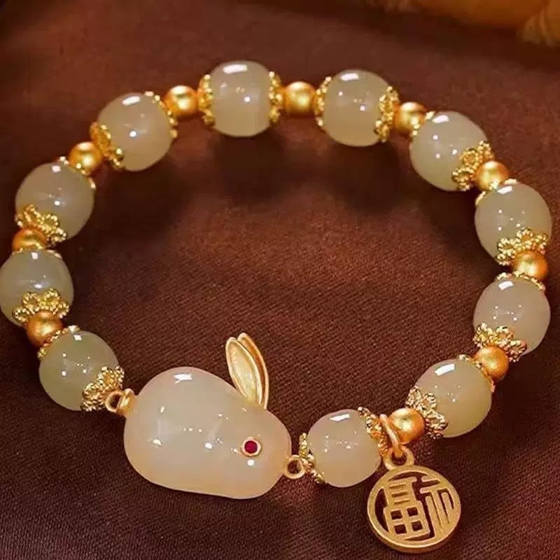 Rabbit bracelet female ins niche design student bracelet best friend (10PCS)