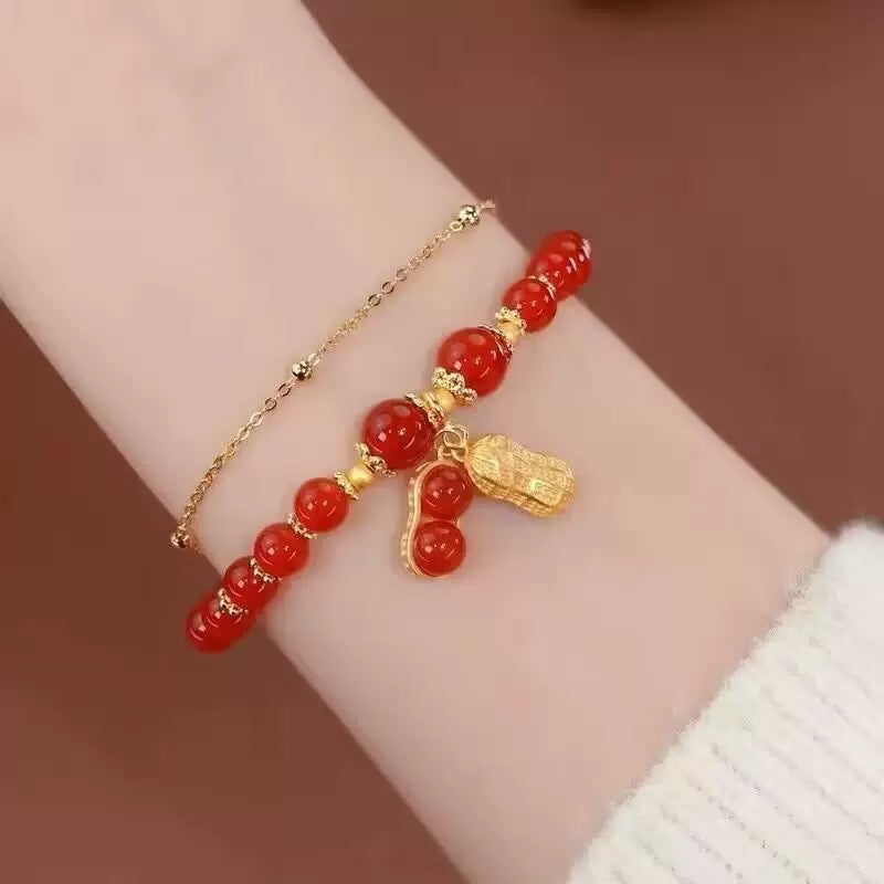 New Chinese style high-value peanut bracelet (10 pieces)