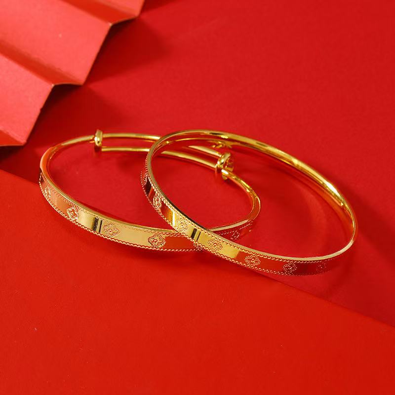 Shajin Lucky Clover Bracelet for Women Adjustable (10 pieces)