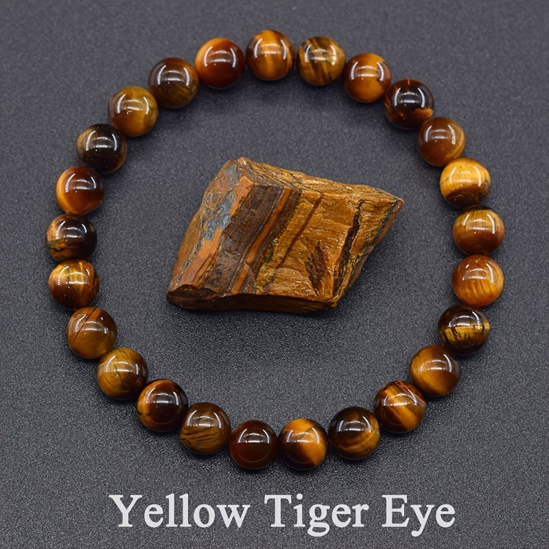 Natural stone bracelet for men and women with a sense of luxury (10 pieces)