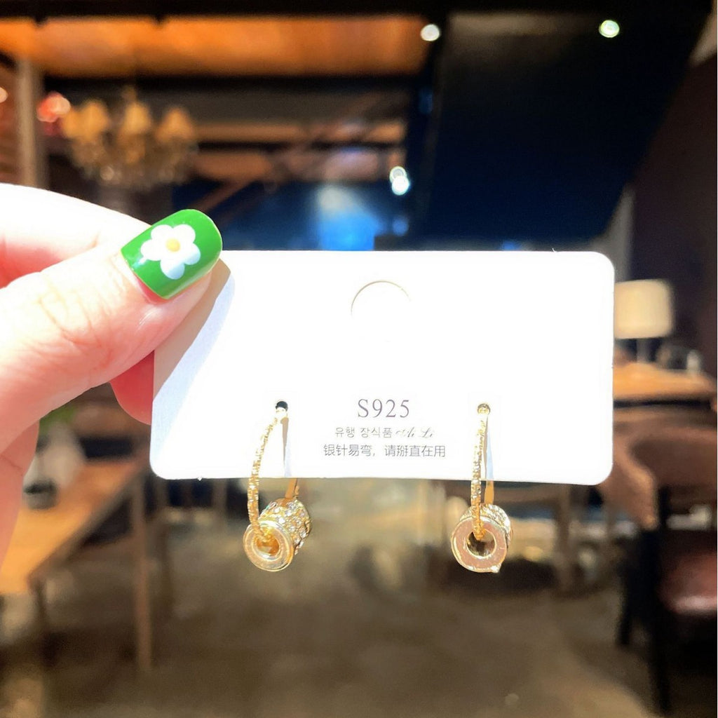 Fashionable small waist earrings (10 pieces)