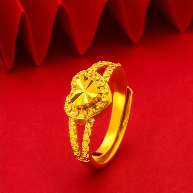 Ladies' Fashion New Love Ring Opening Adjustment (10 pieces)