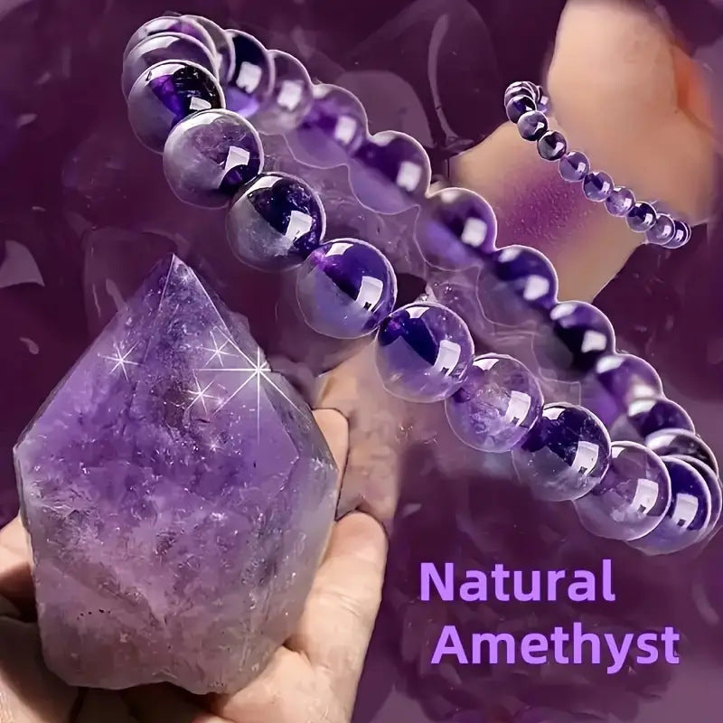 Top selling amethyst bracelet brings good luck amulets (10 pieces)
