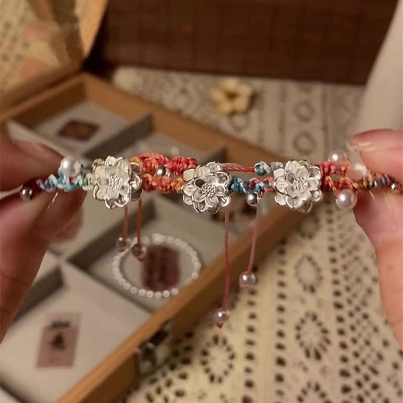 New Chinese Lotus Bracelet (10 pieces)