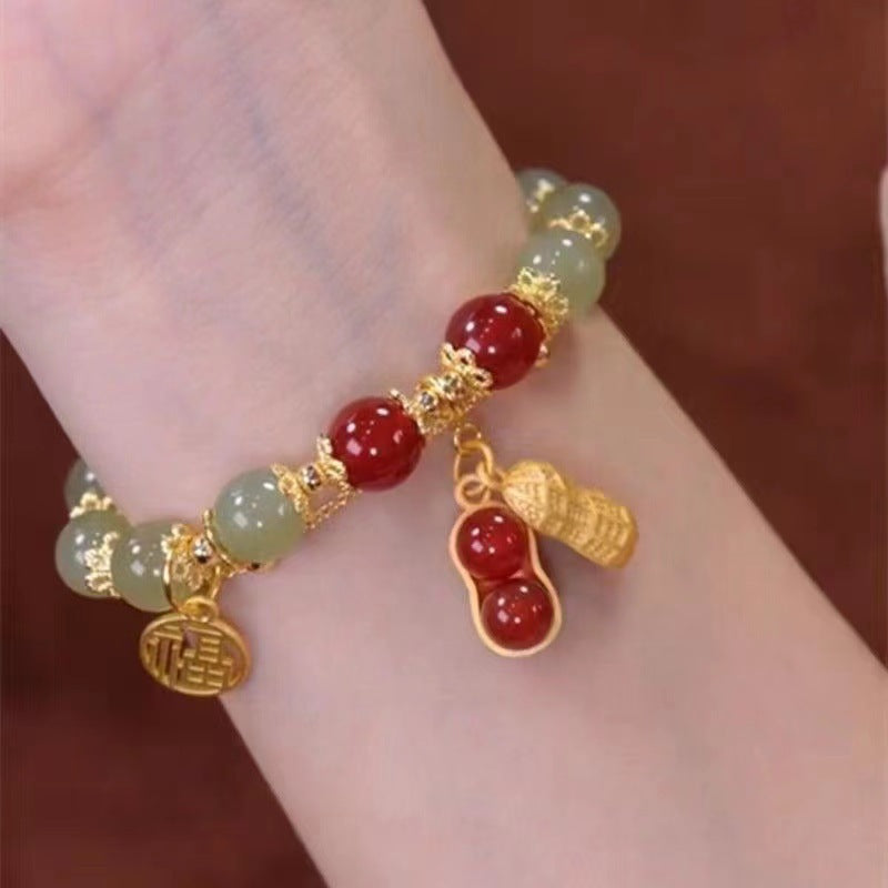 New Chinese style high-value peanut bracelet (10 pieces)