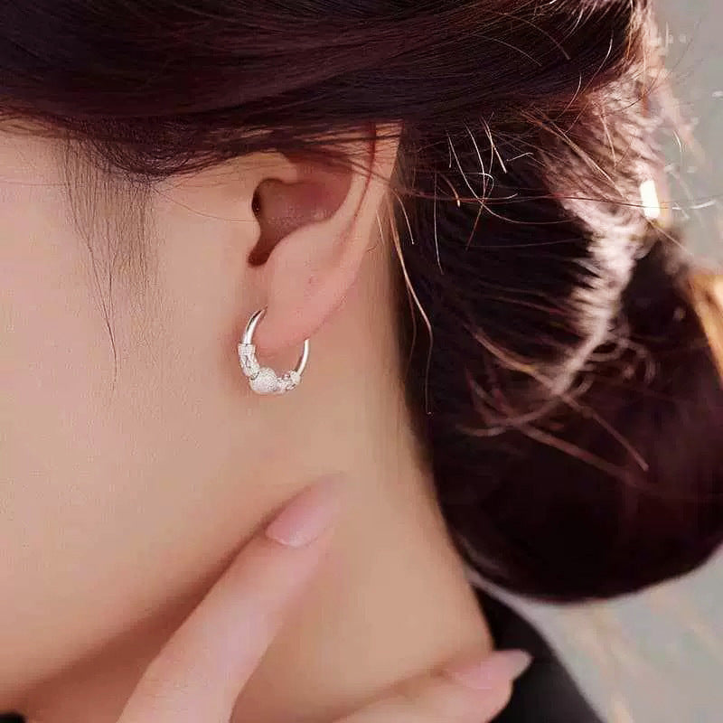 New Golden Chinese Ruyi Rotating Earrings (10 pieces)
