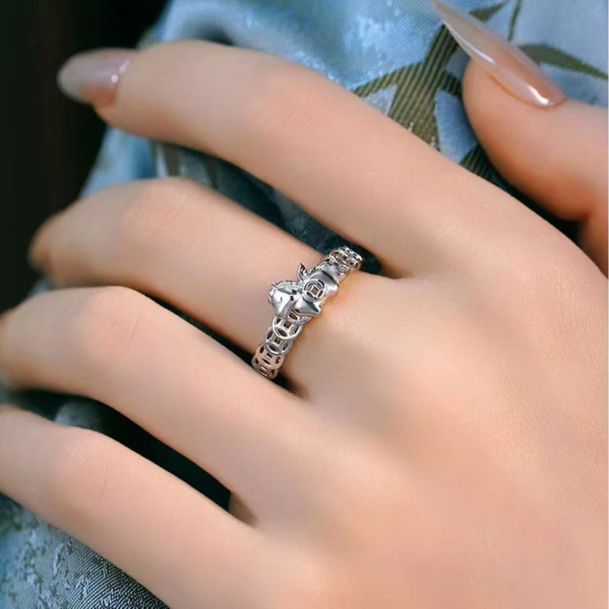 New Money Coin Ring for Men and Women (10 pieces)