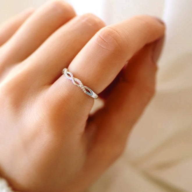 Fried Dough Twists Ring Female Luxury Small Group Design Opening (10)