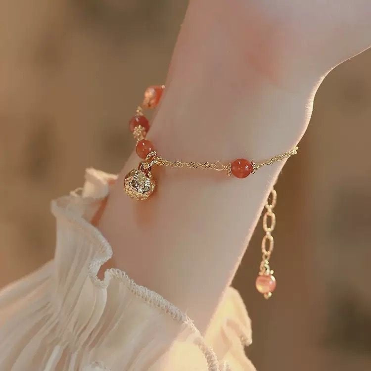 New Chinese style bracelet women's antique style super fairy bell (10 pieces)