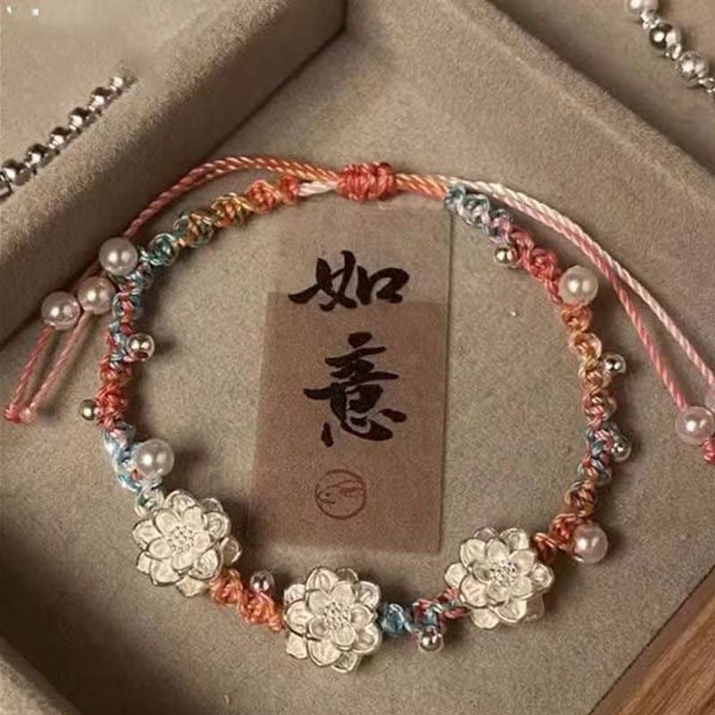 New Chinese Lotus Bracelet (10 pieces)